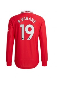 Manchester United Raphael Varane #19 Fotballdrakt Hjemme Klær 2022-23 Lange ermer